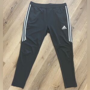 ADIDAS Women’s Climacool Striped Skinny Zipper Track Pants